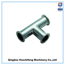 Sanitary Stainless Steel Clamp Tee