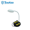 LED lamp 4-outlet universal power strip