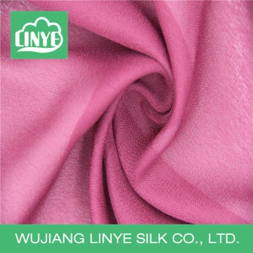 polyester imitate crepe de chine fabric, summer dress fabric design, wedding decoration material