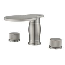 Deck Mount Bathtub Filler 3 Holes Basin Faucet