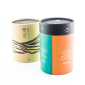 Round Eco-Friendly Tea Coffee Package Gift Paper Box