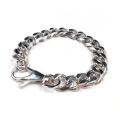 Stainless steel Lobster buckle silver chain bracelets