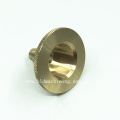 Turning Machining Brass Inserts with Diamond Knurling