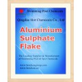 Flocon de sulfate d&#39;aluminium pour les produits chimiques de traitement de l&#39;eau
