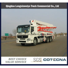 48m Boom Concrete Pump Truck with HOWO&Isuzu Brand Chassis