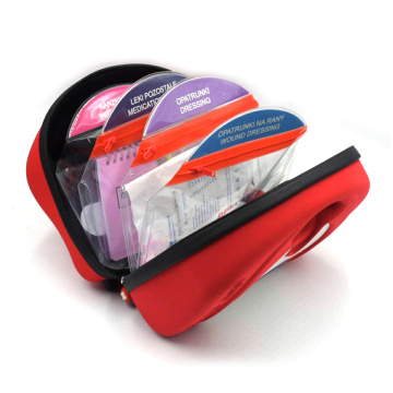 Wholesale Hard First Aid Case with PVC Pocket