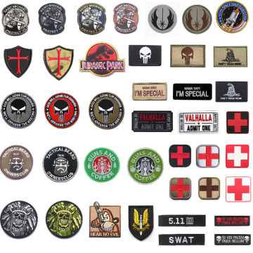 Stickerei Militär Patches Streifen Taktische Patches