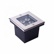 IP67 Calçada led quadrado enterrado vidro de iluminação led