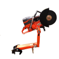 Railway rail cutting machine