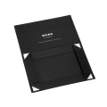 Branded White & Black Glossy Collapsible Gift Box