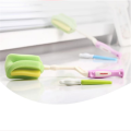 Baby Sponge Bottle Brush And Nipple Brush Set