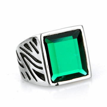 Luxury jewelry square Diamond signet ring