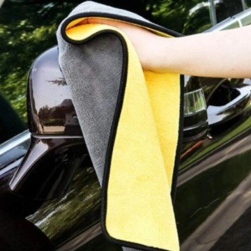 Serviette en microfibre serviette de lavage de voiture personnalisée