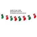 wholesale Christmas decorations felt pull flag