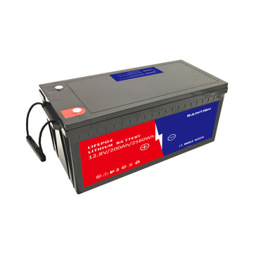 Saintish 12.8V 200Ah LiFePO4 Battery Pack with BMS