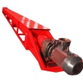 Wood chips screw conveyor