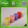 Various Decorative Votive Pillar Candle