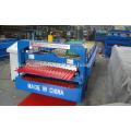 Corrugated sheet metal roof tile making machine