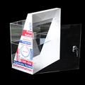 Custom acrylic display case stands for cbd retailing