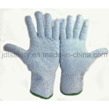 Contact avec les aliments coupés gants de travail résistants (D5202)