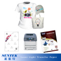 A4 Size Laser-Jet Light Color Heat Transfer Paper for T-Shirt