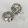 Stainless Steel End Cover Assmbling with Acrylic Turning Part