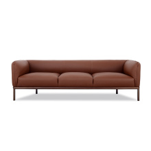 Siena Leder gerade Sofa