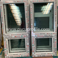 White Front Doors Window Mesh UPVC Sliding Windows