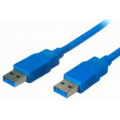 USB V3.0 AM AM oro plateado cable