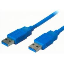 V3.1 USB AM-AM oro plateado cable