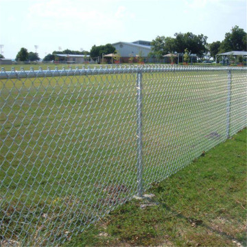 Chain Link Wire Mesh Fence In Galvanized