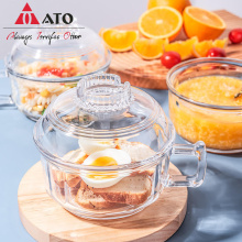 Cooking Tools Clear Elegant Glass Pots with Handles