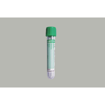 Green Topped Heparin Vacuum Blood Tubes