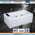 Rechteckige Eck-Acryl-Badewanne mit Whirlpool-Massage-Funktion