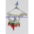 Blue Evil Eye Wall Car Hanging Amulet Ornament with a Sword for protection