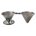 Titanium Coated Paperless Pour Over Coffee Dripper