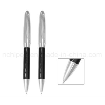Promoção Couro Pen Pen Metal Pen