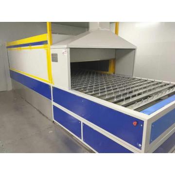 spray coating tunnel drying oven