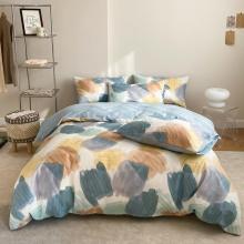 Cotton Sateen Hotel Home Bed Sheets Bedding Set