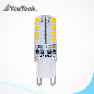 120V AC Warm White 3000K G9 LED Bulb