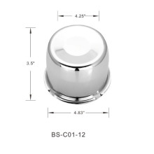 Capuchon de roue de bonne qualité Capuchon de noix pour SUV