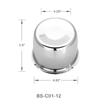 Capuchon de roue de bonne qualité Capuchon de noix pour SUV