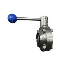 Stainless Steel Manual Clamp Sanitary Butterfly Valve