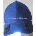 Haute qualité énergie solaire LED casquette chapeau