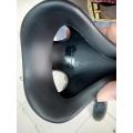 Custom factory formed silicone rubber air box gas mask