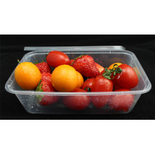 Microwavable Descartáveis ​​Plástico Takeaway Food Container com tampa