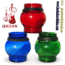 Klein moderne geblasenes Glas Shisha Wasserpfeife Vase