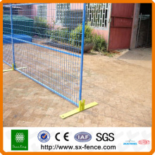 Construction wire mesh temporary fencing