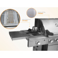 Ce CSA Aprobación Gas Grill Barbacoa con 2 quemadores laterales