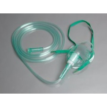 Медицинская кислородная маска медицинского ПВХ одноразового использования